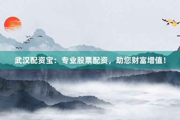 武汉配资宝：专业股票配资，助您财富增值！